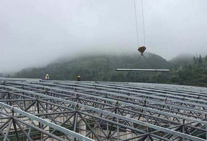 怒江网架施工